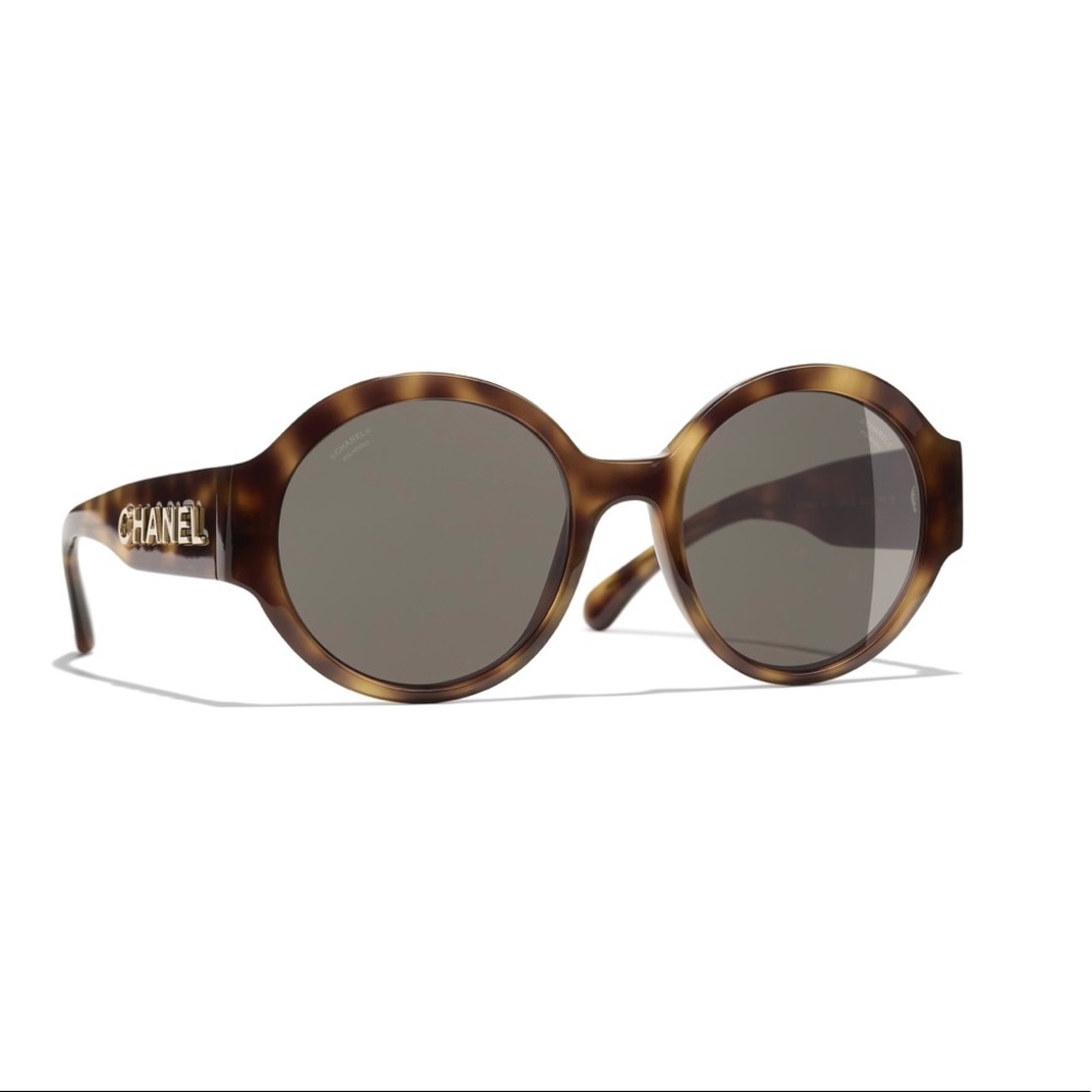 NEW, AUTHENTIC CHANEL CH 5410 Round Sunglasses